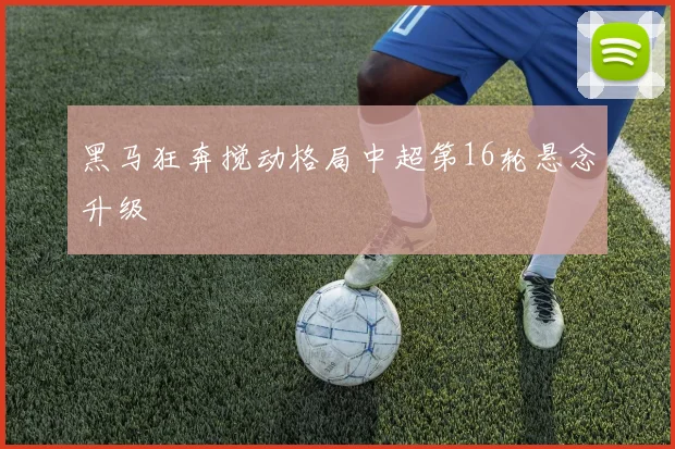黑马狂奔搅动格局中超第16轮悬念升级